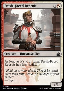 Fresh-Faced Recruit - Ravnica Remastered (Common) [RVR-182]