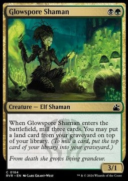 Glowspore Shaman - Ravnica Remastered (Common) [RVR-184]