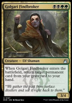 Golgari Findbroker - Ravnica Remastered (Uncommon) [RVR-187]