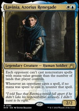 Lavinia, Azorius Renegade - Ravnica Remastered (Rare) [RVR-195]