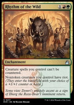 Rhythm of the Wild - Ravnica Remastered (Uncommon) [RVR-217]