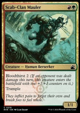 Scab-Clan Mauler - Ravnica Remastered (Common) [RVR-219]