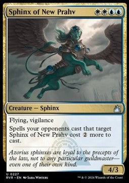 Sphinx of New Prahv - Ravnica Remastered (Uncommon) [RVR-227]