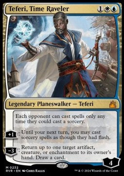 Teferi, Time Raveler - Ravnica Remastered (Mythic) [RVR-232]