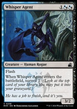 Whisper Agent - Ravnica Remastered (Common) [RVR-238]