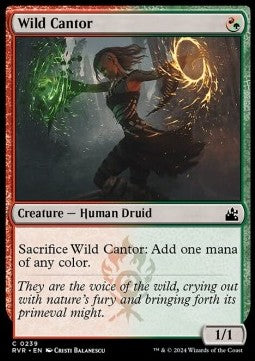 Wild Cantor - Ravnica Remastered (Common) [RVR-239]