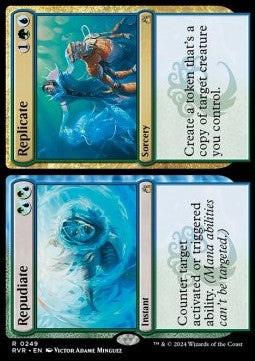Repudiate // Replicate - Ravnica Remastered (Rare) [RVR-249]
