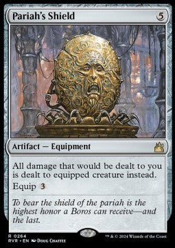 Pariah's Shield - Ravnica Remastered (Rare) [RVR-264]