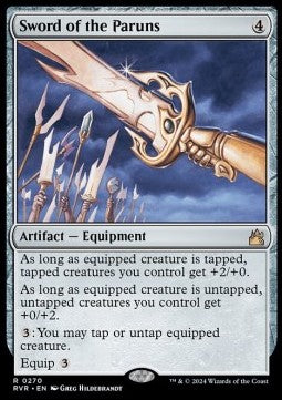 Sword of the Paruns - Ravnica Remastered (Rare) [RVR-270]