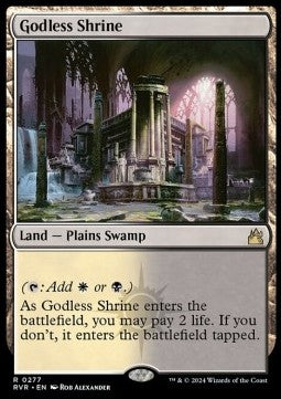 Godless Shrine - Ravnica Remastered (Rare) [RVR-277]