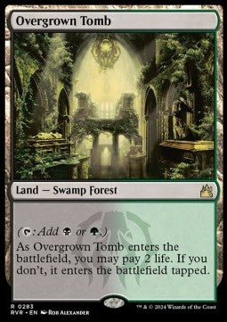 Overgrown Tomb - Ravnica Remastered (Rare) [RVR-283]