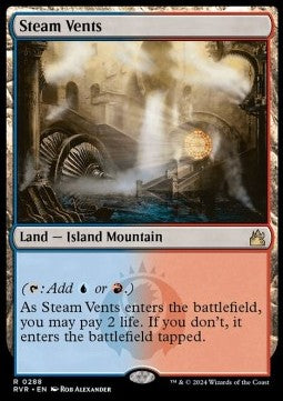 Steam Vents - Ravnica Remastered (Rare) [RVR-288]