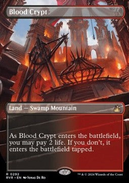 Blood Crypt (V.1)⁣ - Ravnica Remastered: Extras⁣ (Rare)⁣ [292]