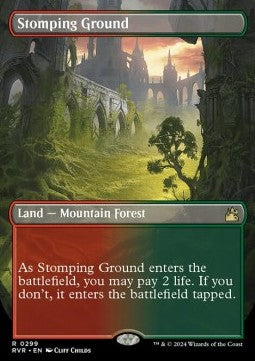 Stomping Ground (V.1) - Ravnica Remastered: Extras (Rare) [XRVR-299]