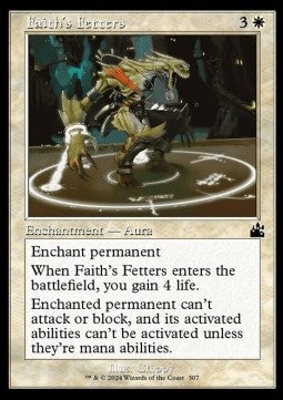 Faith's Fetters - Ravnica Remastered: Extras (Common) [XRVR-307]