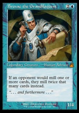 Bruvac the Grandiloquent (V.1) - Ravnica Remastered: Extras (Mythic) [XRVR-309]