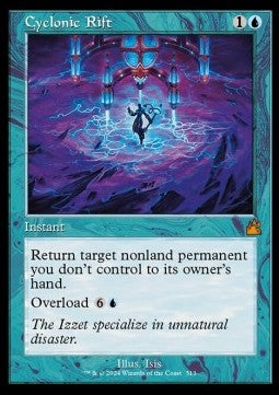 Cyclonic Rift (V.1) - Ravnica Remastered: Extras (Mythic) [XRVR-313]