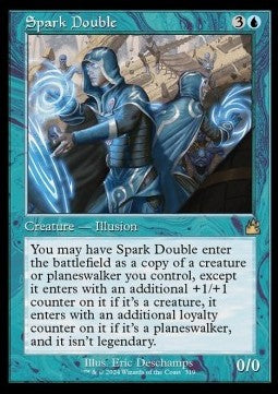 Spark Double (V.1) - Ravnica Remastered: Extras (Rare) [XRVR-319]