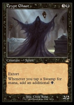 Crypt Ghast (V.1) - Ravnica Remastered: Extras (Rare) [XRVR-322]