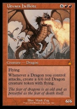 Utvara Hellkite (V.1) - Ravnica Remastered: Extras (Mythic) [XRVR-342]