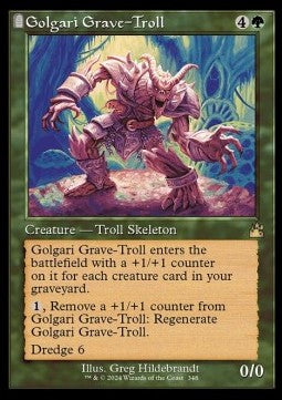 Golgari Grave-Troll - Ravnica Remastered: Extras (Rare) [XRVR-348]