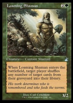 Loaming Shaman - Ravnica Remastered: Extras (Uncommon) [XRVR-351]