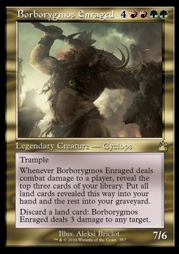 Borborygmos Enraged - Ravnica Remastered: Extras (Rare) [XRVR-357]