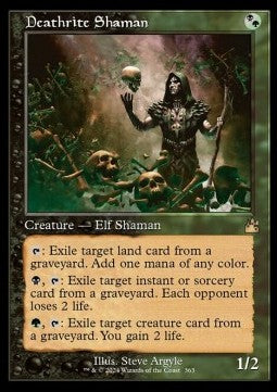 Deathrite Shaman - Ravnica Remastered: Extras (Rare) [XRVR-363]