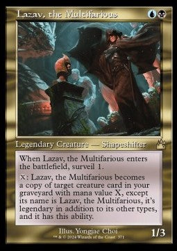 Lazav, the Multifarious - Ravnica Remastered: Extras (Rare) [XRVR-371]