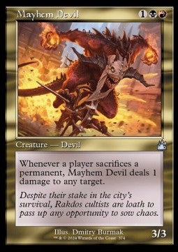 Mayhem Devil - Ravnica Remastered: Extras (Uncommon) [XRVR-374]