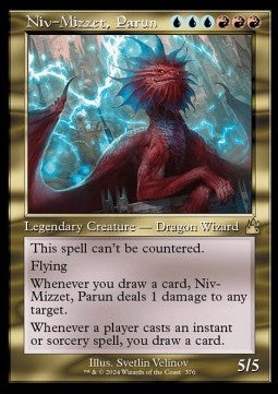 Niv-Mizzet, Parun (V.1) - Ravnica Remastered: Extras (Rare) [XRVR-376]