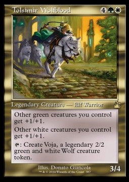 Tolsimir Wolfblood - Ravnica Remastered: Extras (Rare) [XRVR-387]