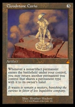 Cloudstone Curio (V.1) - Ravnica Remastered: Extras (Mythic) [XRVR-391]
