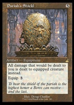 Pariah's Shield - Ravnica Remastered: Extras (Rare) [XRVR-393]