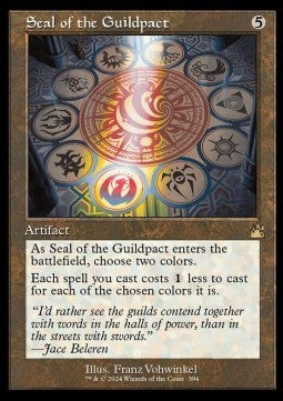 Seal of the Guildpact - Ravnica Remastered: Extras (Rare) [XRVR-394]