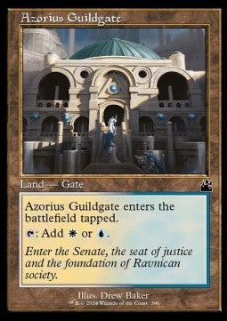 Azorius Guildgate - Ravnica Remastered: Extras (Common) [XRVR-396]