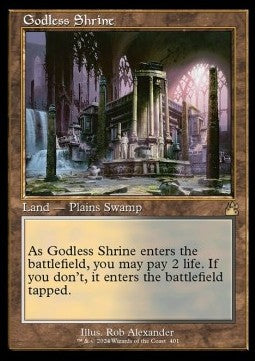 Godless Shrine (V.2) - Ravnica Remastered: Extras (Rare) [XRVR-401]
