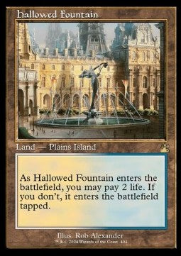 Hallowed Fountain (V.2) - Ravnica Remastered: Extras (Rare) [XRVR-404]