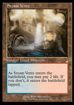 Steam Vents (V.2) - Ravnica Remastered: Extras (Rare) [XRVR-412]