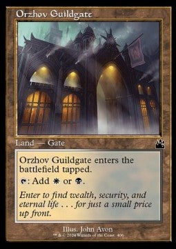 Orzhov Guildgate - Ravnica Remastered: Extras (Common) [XRVR-406]
