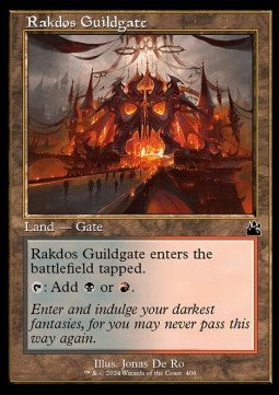 Rakdos Guildgate - Ravnica Remastered: Extras (Common) [XRVR-408]