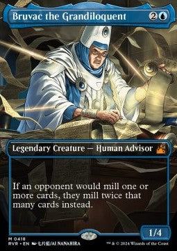 Bruvac the Grandiloquent (V.2) - Ravnica Remastered: Extras (Mythic) [XRVR-418]