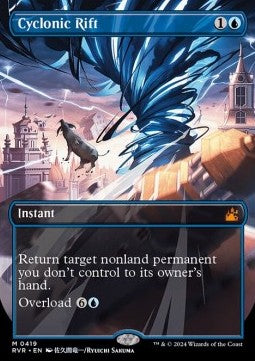 Cyclonic Rift (V.2) - Ravnica Remastered: Extras (Mythic) [XRVR-419]