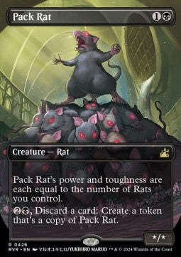 Pack Rat (V.2) - Ravnica Remastered: Extras (Rare) [XRVR-426]