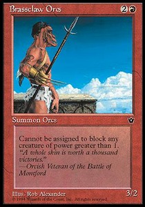 Brassclaw Orcs (V.1) - Fallen Empires (Common)