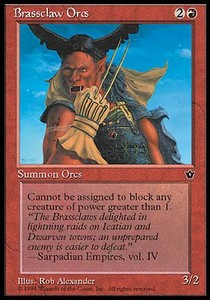 Brassclaw Orcs (V.3) - Fallen Empires (Common)