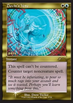 Dovin's Veto - 30th Anniversary Celebration (Rare) [30C-2019]