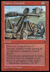 Dwarven Catapult - Fallen Empires (Uncommon)