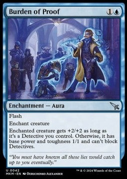 Burden of Proof - Murders at Karlov Manor (Uncommon) [MKM-42]