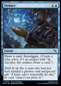 Deduce - Murders at Karlov Manor (Common) [MKM-52]